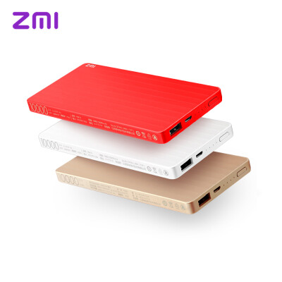 

Original Xiaomi ZIMI 10000mAh Mobile Power Bank Portable Charger USB Fast Charge For Xiaomi iPhone Sumsung