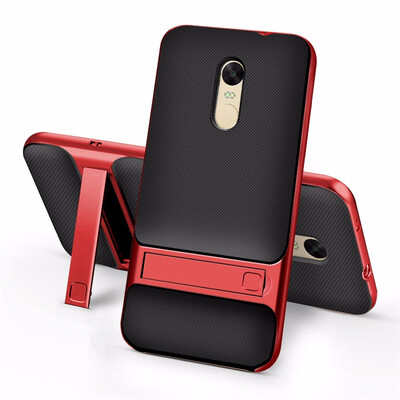 

Goowiiz Phone Case For Xiaomi Redmi Note 4XRedmi 5 Plus Fashion Slim Shockproof Silicone TPU PC Hard Bracket