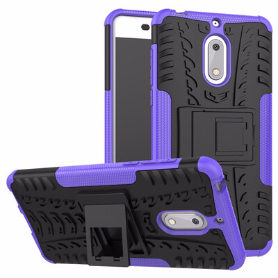 

Goowiiz Phone Case For Nokia 2356 Armor Tire Texture Rugged Protection PCTPU Full Protection