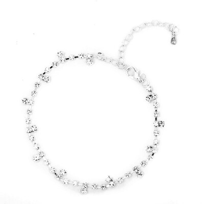 rhinestone anklet