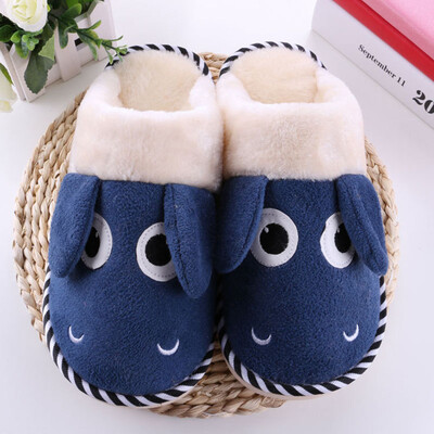 

cotton slippers male winter cartoon sheep blue men 280 yards suitable for 41-42 yards