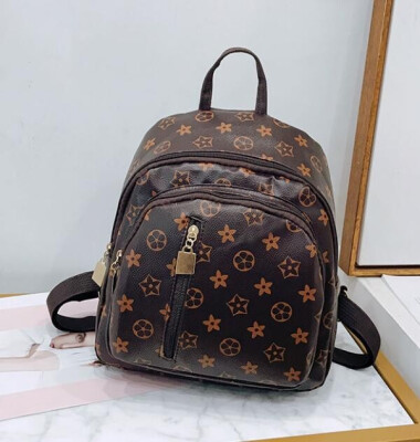 

2018 New Fashion PU Leather Mini Backpack for Women Student Travel Rucksack Female school bags Mochila Feminina