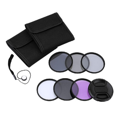 

Andoer 49mm UV CPL FLD ND2 4 8 Filter Kit Neutral Density Filter for Sony Pentax DSLRs