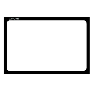 

Situ sitoo soft whiteboard paper color border self-adhesive adhesive rewritable message board wall stickers teaching graffiti office home whiteboard stickers ST1170 60cm90cm