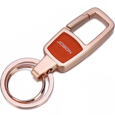 

Jingdong Supermarket JOBON Zhongyin key chain ring car key chain chain mother ring spring waist hanging type ZB-061G rose gold