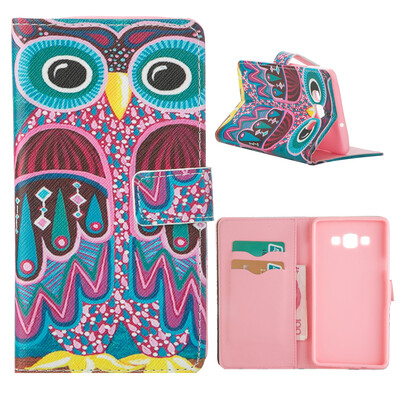 

MOONCASE ЧЕХОЛ ДЛЯ Samsung Galaxy A7 Flip Leather Wallet Card Slot Foldable Stand Feature [Pattern series] /a12