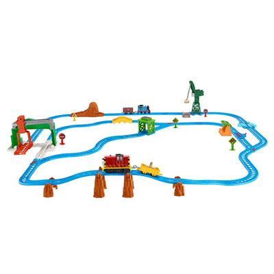 

Томас и друзья (Thomas & Friends) серия Braun электрических игрушек мальчика пирс Dayton играть больше, чем трасса подходит DHC80