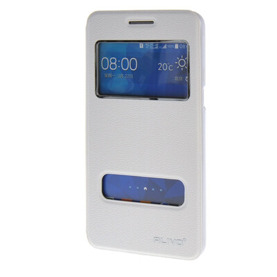 

MOONCASE ЧЕХОЛ ДЛЯ Samsung Galaxy Grand Prime G5308W G530 View Window Leather Flip Bracket Back Cover White