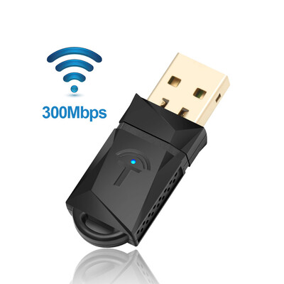 

Rocketek 300Mbps Single frequency 600Mbps Dual Band WiFi Dongle Adapter USB Wireless Network Card PC Desktop Laptop 80211agnac