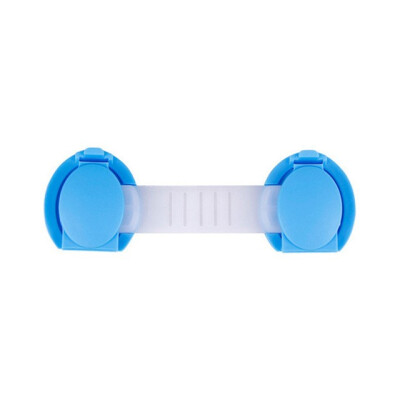 

10pcsLot Baby Protection Drawer Door Cabinet Cupboard Toilet Safety Locks Infant Kids Safety Care Plastic Locks Strap Wholesale