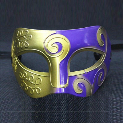 

Cosplay Halloween Archaize Mask Male Gladiator masquerade Costume Party New