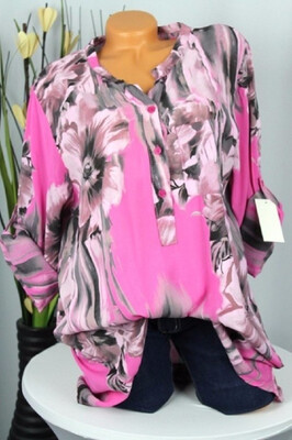 

2018 Autumn Women Fashion Long Sleeve Causal Loose Floral Print Blouse&Tops T-Shirt