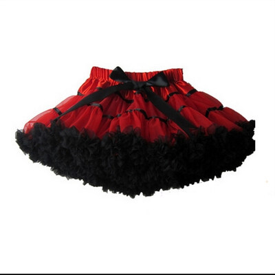 

Buebos Ninos freeshipping Whosale 6pcs/lots Pettiskirt baby girl fluffy pettiskirts girl's tutu skirts mix color