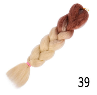 

Jumbo Ombre Braids Braiding Hair Extension 24inch 100gPack Purple Pink Blonde Wigs For Women Synthetic Crochet Hair Extensions
