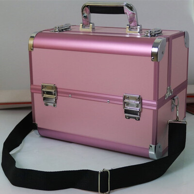 

Aluminum frame cosmetic bag suitcases makeup beauty professional multi function cosmetology tattoo eyebrow travel manicure case