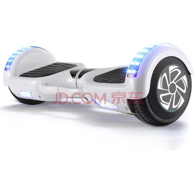 

Adult childrens smart balance car two-wheeled two-wheeled body car scooter electric mini thinking self-balancing childrens balance car twist car drift car balance car light wheel white portable self-balancing with Bluetooth marquee to send protective gear