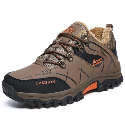 

Men Boots Anti-skidding Winter Shoes Men Plush Warm Winter Boots Men Plus Size High Quality