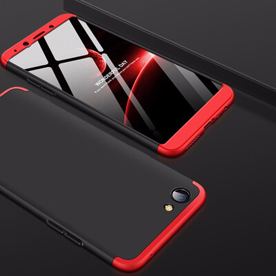 

Goowiiz Phone Case For OPPO F3F3 PlusA77A79A83A1 Fashion Color collision 360 Degree Coverage PC Full Protection