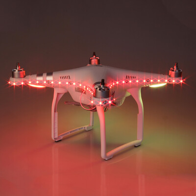 

rcstyle DJI Phantom 3 quadcopter светодиодная лампа декоративные газа Night Flight легких