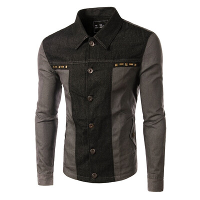 

Zogaa New Mens Jacket Fashion Color Matching