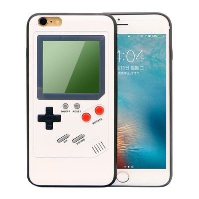 

TPU Soft cover For iPhone X 6 6s 6 Plus 7 8 Plus case Retro Nintendo Tetris Gameboy phone Cover