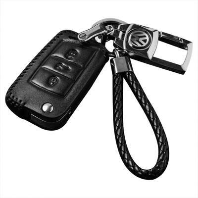 

Dan roller dangun car key bag leather buckle Volkswagen Skoda new Touran L new Tiguan L way Ling Ling Volkswagen
