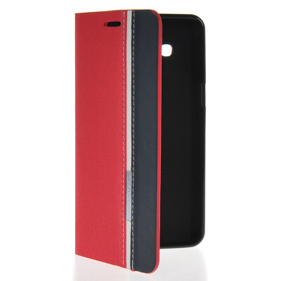 

MOONCASE Business style Leather Side Flip Wallet Card Slot Pouch Stand Case for Samsung Galaxy Grand Prime G530H G5308 Red