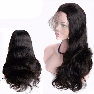 

HCDIVA Pre Plucked 360 Lace Frontal Wig Body Wave Human Hair Wigs For Black Women Brazilian Lace Wigs With Baby Hair Remy Hair