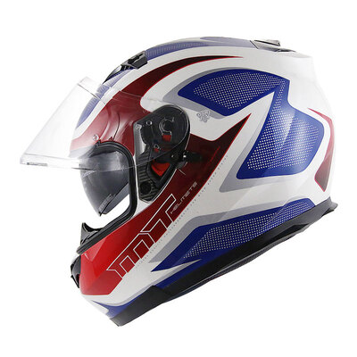 

MT HELMETS 960 double lens motorcycle helmet full cover men&women full face helmet electric car helmet helmet winter personality warm white red blue power furnace XL code