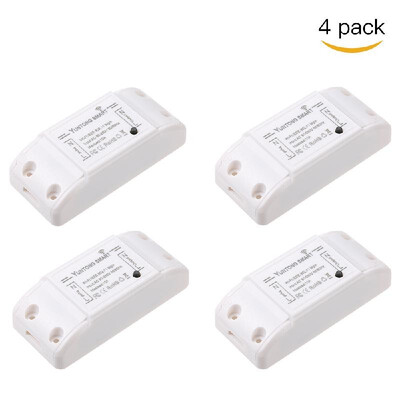 

10pcs Romacci Wifi Switch Wireless Smart Breaker Intelligent Remote Control Electrical for Household Appliances Support Voice Cont