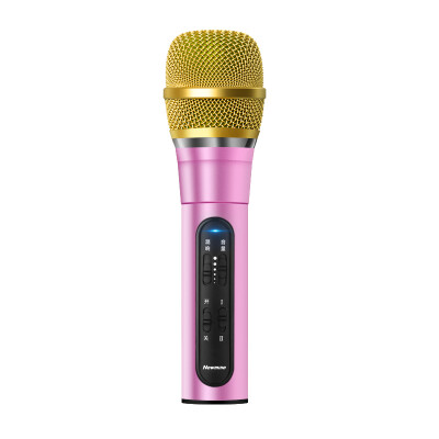 

Newman MC02 mobile phone microphone national K song YY anchor karaoke live condenser microphone dedicated microphone Apple Andrews universal rose gold