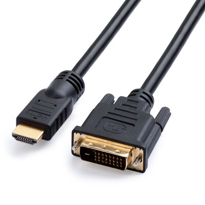 

Kaiboer KBE-DVI-21008 HDMI to DVI cable male to female two-way transfer HD cable adapter cable 15 meters black