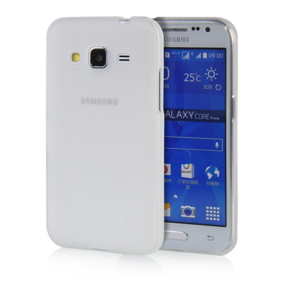 

MOONCASE Transparent Soft Flexible Silicone Gel TPU Skin Shell Back Case Cover for Samsung Galaxy Core Prime G360 Clear