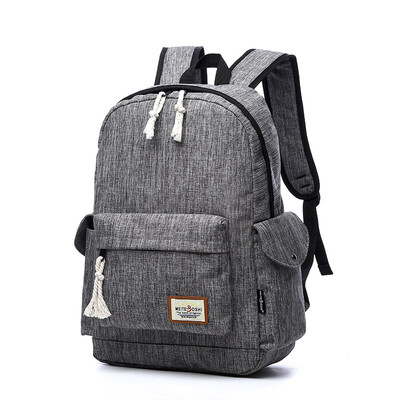 

Fashion New Outdoors Canvas Backpack For Teenage Boys&Girls Travel Bag Schoolbag