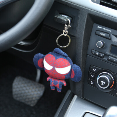 

Carinunu carinono car key ring key ring men&women key chain original cartoon cute pendant ornaments spiderman