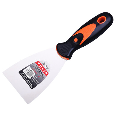 

Top pull putty knife 3 inch stainless steel plastic handle batch knife scraper blade putty knife trowel manual tool TU3003