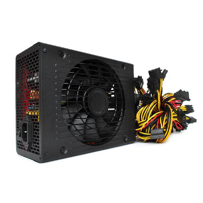 

KKmoon 1800W Switching Power Supply 90 High Efficiency for Ethereum S9 S7 L3 Rig Mining 180-260V professional