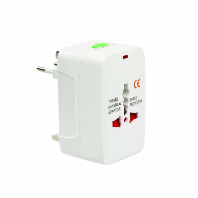 

All-In-One Universal World Wide Travelling AC Adapter Plug AUUKUSEU International Power Charger Electric USB Power Plug Socke
