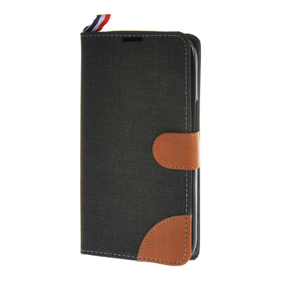 

MOONCASE Alcatel One Touch POP C9 , Leather Flip Card Holder Pouch Stand Back ЧЕХОЛ ДЛЯ Alcatel One Touch POP C9 Black