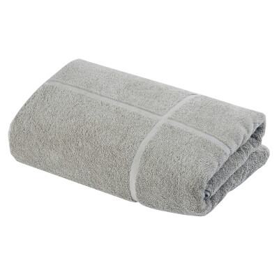 

Big bed DAPU creative can be cut cotton plain towel face towel 4 pieces soft&comfortable A white gray light gray possession of blue 110g article 34 76cm