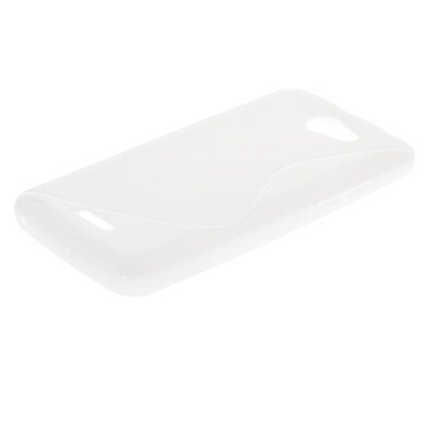 

MOONCASE S-Line Soft Flexible Silicone Gel TPU Skin Shell Back чехол для HTC Desire 516 D516W White