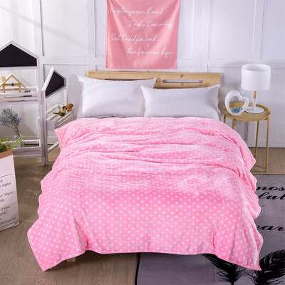 

With Thick Flannel Blanket Towels Summer Cool Summer Thin Single Air Conditioning Coral Fleece Sheet Nap Blanket