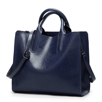 

2018 new womens bag simple shoulder bag shoulder bag Messenger bag ladies bag leather handbag