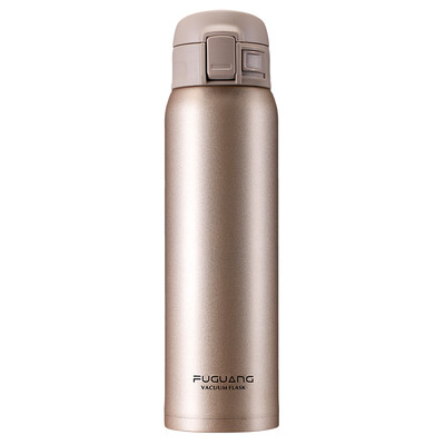 

Fuguang stainless steel vacuum flask insulation pot men&women outdoor water cup tea cup business cover portable water cup 350ML red WFZ1010-350