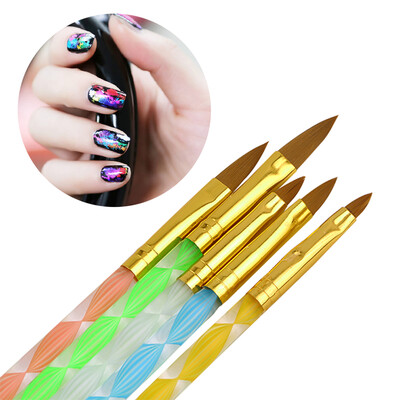 

5шт Nail Art Дизайн DIY акриловые ручки кисти рисования Набор для рисования Чередование