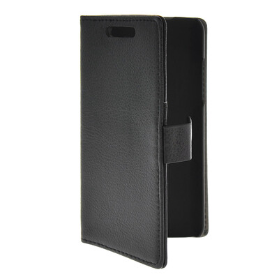 

MOONCASE Slim Leather Flip Wallet Card Pouch with Kickstand Shell Back ЧЕХОЛ ДЛЯ HTC Desire 700 Black