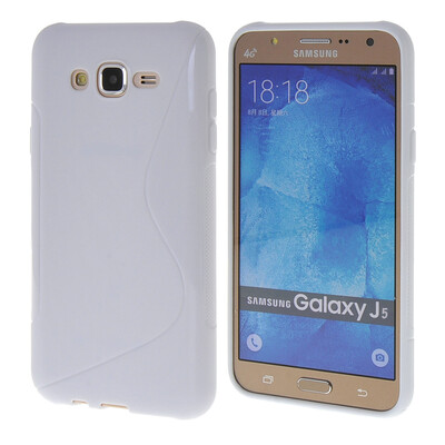 

MOONCASE Galsxy J5 Дело S - линия Гибкая Прочный силиконовый гель ТПУ Тонкий чехол для Samsung Galsxy J5 Белый