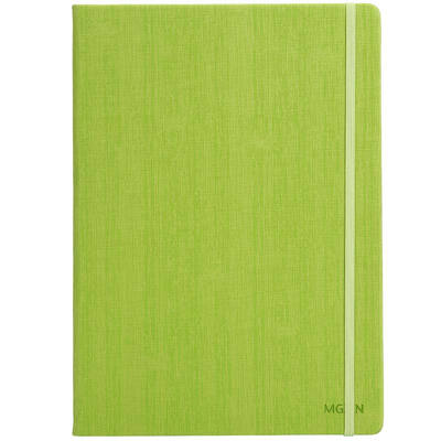 

Morning light M & G APYE7811 excellent product B5 strap leather surface of the soft copy of the book 96 pages green