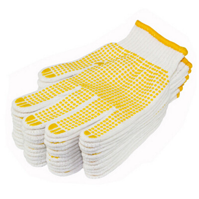 

Fuxing FX524 rubberized gloves non-slip glue cotton gloves protective gloves thick wear-resistant plastic gloves 12