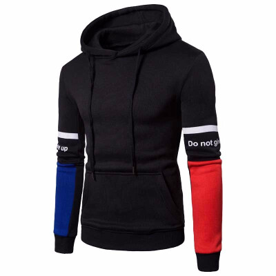 

Mens Fashion Casual Long Sleeve Hooded Pullover Sweater